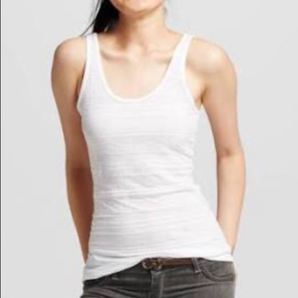 Mossimo supply co white tank top